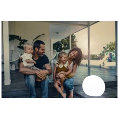 Kugelleuchte Buly 50 Ø 50 cm wetterfest weiß*NewGarden Clearance