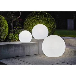 Kugelleuchte Buly 30 Ø 30 cm wetterfest weiß^NewGarden Best