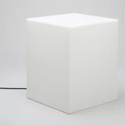 NewGarden LED-Würfelleuchte Cuby 53 Kabelanschluss weiß