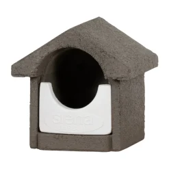 Siena Garden Nistkasten Halbhöhlenbrüter, grau