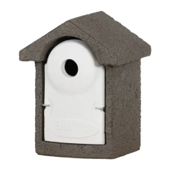 Nistkasten Holzbeton 28mm, grau^ Discount