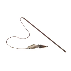 Nobby Angel mit Rasselmaus Federn 45 cm