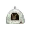 Nobby Hoehle ALANIS leopard grau 40 x 40 x 35 cm
