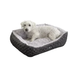 Nobby Komfortbett Seoli 45 x 40 x 18 cm dunkelgrau/ hellgrau