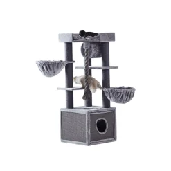 Nobby Kratzbaum ADILE grau 60 x 60 cm