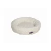 Nobby Softplüsch-Bett Donut ARUSHA weiß Durchmesser 45 cm
