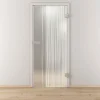 Glasdrehtür NOVA 584 mattiert 83,4 x 197,2 cm Rechts^Novadoors Sale