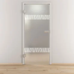 Novadoors Glasdrehtür NOVA 550 mattiert 95,9 x 197,2 cm Links