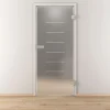 Novadoors Glasdrehtür NOVA 631 mattiert 70,9 x 197,2 cm Rechts