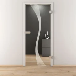 Glasdrehtür NOVA 583 klar 95,9 x 197,2 cm Rechts*Novadoors Sale