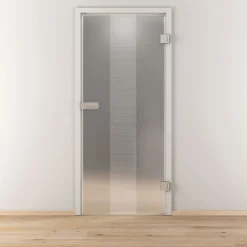 Novadoors Glasdrehtür NOVA 557 mattiert 70,9 x 197,2 cm Rechts