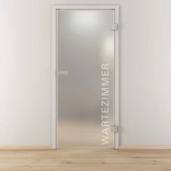 Glasdrehtür NOVA 554 mattiert 95,9 x 197,2 cm Rechts^Novadoors Clearance