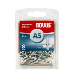 Novus Alu Blindnieten A 5 x 8 30 St