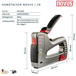 Novus Handtacker J-29