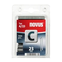 Schmalrückenklammer C Typ 4/23 23 mm*Novus Sale