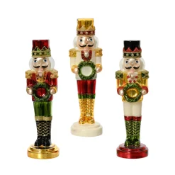 Nussknackerfigur Glas sortiert LxBxH 9 x 10 x 32 cm* Online