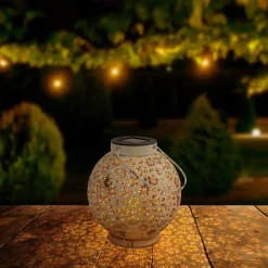 LED-Solardekoleuchte weiß 18 cm*näve Best