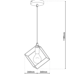Pendelleuchte Canto schwarz 1er^näve Best