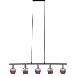 Pendelleuchte Corbis schwarz 5er*näve Best