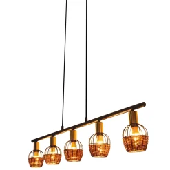 Pendelleuchte Corbis schwarz 5er*näve Best