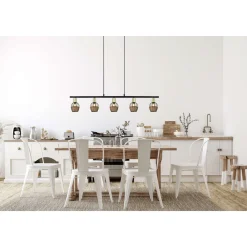 Pendelleuchte Corbis schwarz 5er*näve Best