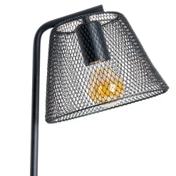 näve Tischleuchte Korie schwarz Metall