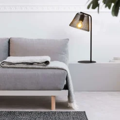 näve Tischleuchte Korie schwarz Metall