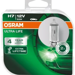Auto Glühlampe H7 Ultra Life 2er Set^Osram Clearance