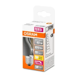 Osram LED-Leuchtmittel dimmbar E27 40W klar