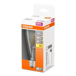 LED-Leuchtmittel Edisonform E27 60W^Osram Discount