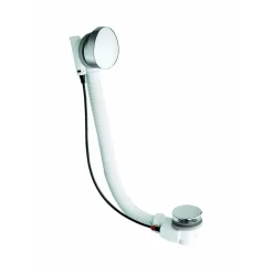 Ottofond Ab- u Überlaufgarnitur chrom mit Exenter für höheren Wasserstand