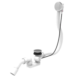 Ottofond Ab-/Überlaufgarnitur für Eckwannen chrom