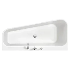 Badewanne Pino 155 x 75 cm Ausführung rechts Wannenrandarmatur S3000*Ottofond Outlet