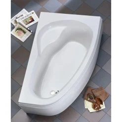 Eckwanne Loredana Mod A 175 x 110 cm weiß^Ottofond Best