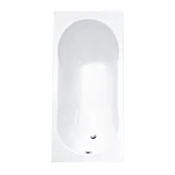 Körperformwanne 170 x 75 cm weiß^Ottofond Discount