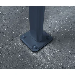 Palram Canopia Capri Alu Terrassenüberdachung Polycarbonat 3x9,7 m grau