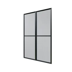Palram Canopia Set Gittertüren für Garda, Sanremo & Ledro Wintergarten grau