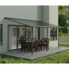 Palram Canopia Sierra Alu Terrassenüberdachung Polycarbonat 3x5,5 m grau