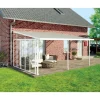Terassenüberdachung 4er Serie Pergola-Seitenwand weiß^Palram Canopia Discount