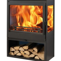 Kaminofen Ambar 3V 7,1 kW Stahl*Panadero Discount