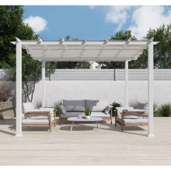 Paragon Outdoor Outdoor Pergola Florida 1111 350x350x235cm Weiß