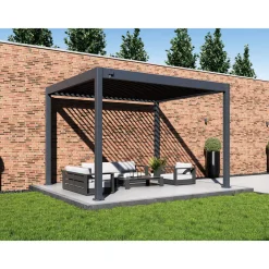 Outdoor Pergola Grand Tuscan 1012 310x370x256cm Anthrazit^Paragon Outdoor New