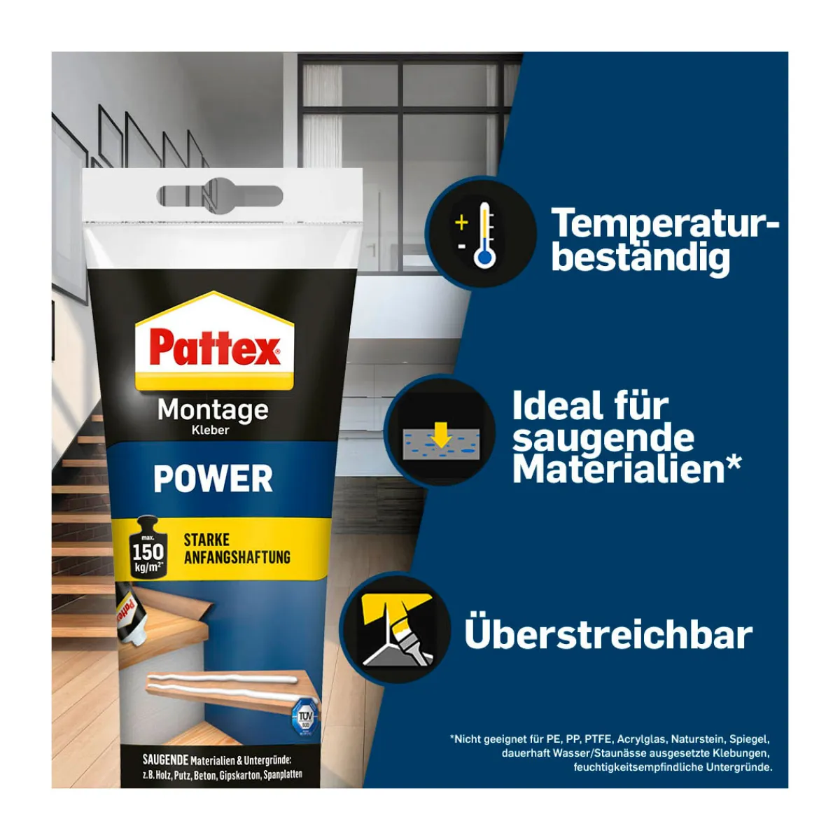 Montagekleber Power 250 g^Pattex New