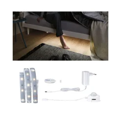 Strip Set Night Comfort MaxLED 250 für Einzelbett 1 m 4 Watt silber*Paulmann New