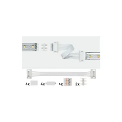 Paulmann Verbinder Universal MaxLED 2er Pack weiß