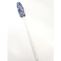 Staubwedel Mikrofaser Telestiel blau/weiß^Peggy-Perfect Discount