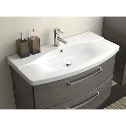 Keramikwaschtisch Asti weiß halbrund^Pelipal Hot