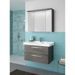 Pelipal LED-Spiegelschrank Trentino grau