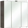 LED-Spiegelschrank Trentino inkl Leuchtmittel grau 75 x 70 x 20 cm^Pelipal Clearance