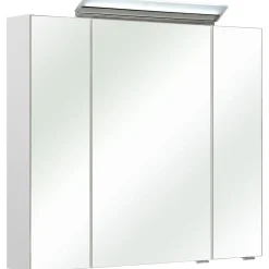 LED-Spiegelschrank Oria II B800 weiß Glanz inkl Leuchtmittel^Pelipal Discount